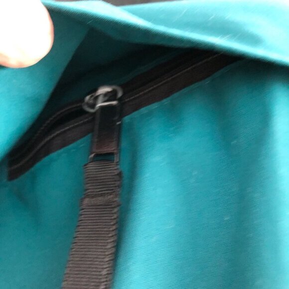 Vtg Far West Gor-tex Hooded Jacket Coat Windbreaker Unisex Teal Black Medium M - Picture 8 of 15